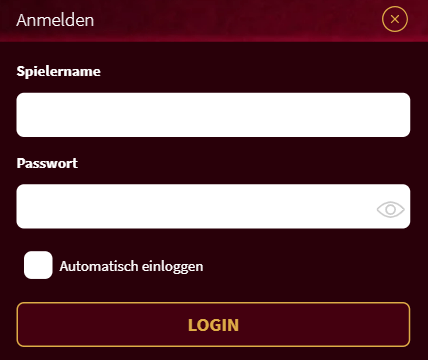 Casino of Gold Login